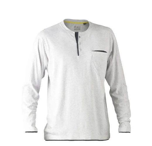 Picture of Bisley, Flx & Move™ Cotton Henley Tee